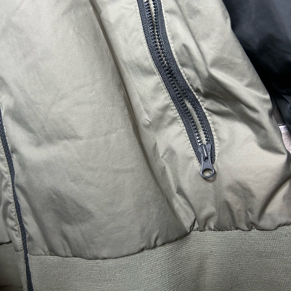 Nike Windrunner Jacket Olive Green Colorblock Hoo… - image 4